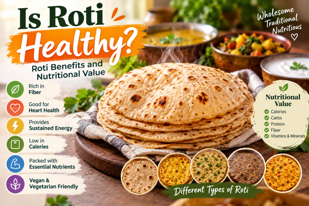 Is Roti Healthy? Roti Benefits and Nutritional Value