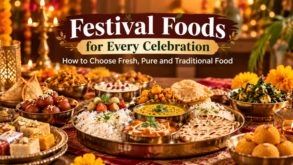 Festival Foods in Zirakpur: How to Choose Fresh, Pure and Traditional Food